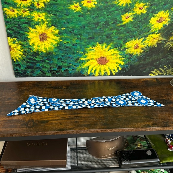 Vintage-Inspired Geometric Print Dickey Collar - Picture 6 of 6